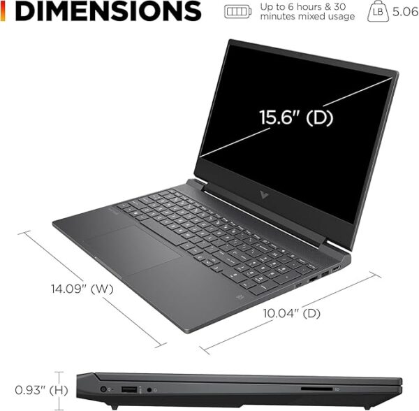 HP VICTUS 15-FA1030 GAMING 12th Gen Intel Core™️ i5 - Image 4