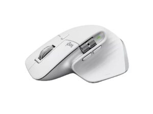 Logitech MX Master 3S Performance Wireless mouse 7 buttons Pale Gray.