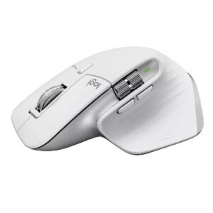 Logitech MX Master 3S Performance Wireless mouse 7 buttons Pale Gray.
