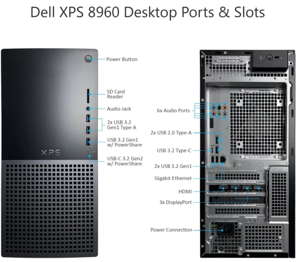 Dell XPS 8960 TOWER GAMING Desktop - Image 2