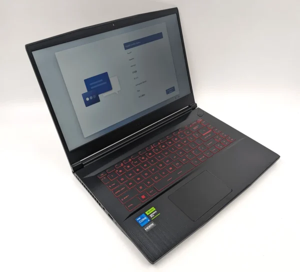 MSI THIN GF63 12UCX-898 GAMING Corei5 1TB SSD 8GB DDR4RAM - Image 3