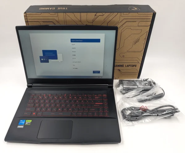 MSI THIN GF63 12UCX-898 GAMING Corei5 1TB SSD 8GB DDR4RAM - Image 2