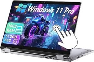 Dell Latitude 5310 2-in-1 Laptop | 13.3" FHD Touchscreen Display | Intel®️ Core™️ i7-10210U | 16GB RAM | 256GB SSD | Windows 11 Pro